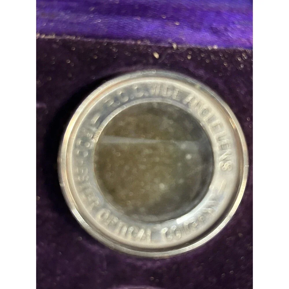 Vintage Rochester Optical Lens Kit With 6 lens in a wood box